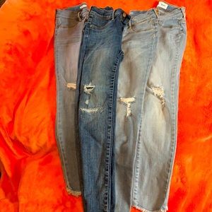 Old Navy distressed jeans